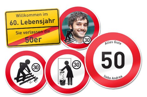 Straßenschilder selbst gestalten